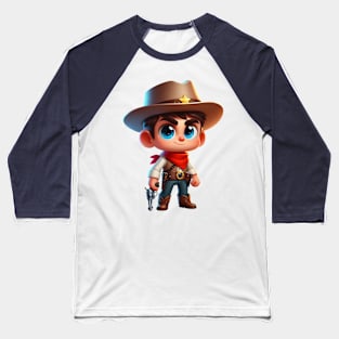 Cute Sheriff Baseball T-Shirt